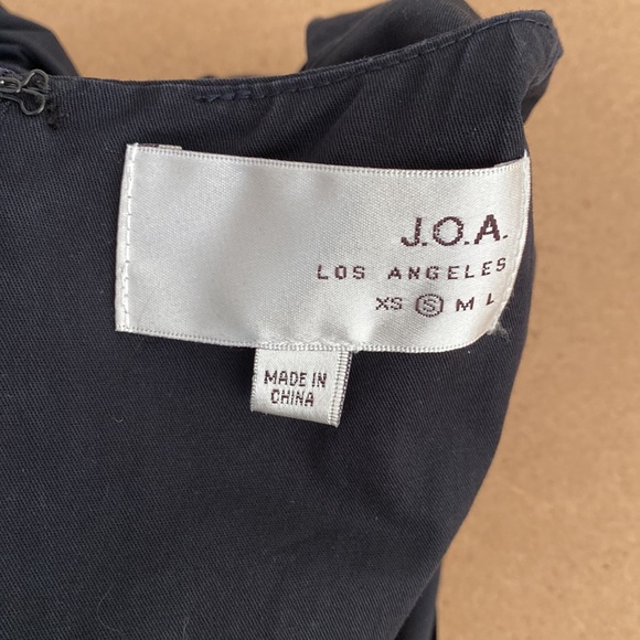 J.O.A. Perfect Little Black Dress for summer. Peek a boo sleeve. Small - Picture 6 of 8